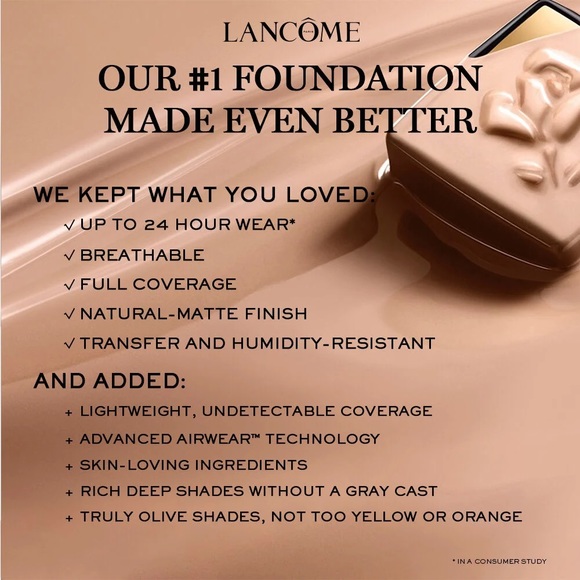 Lancome Teint Idole Ultra Wear Full Coverage Foundation 560C NIB - Picture 10 of 10